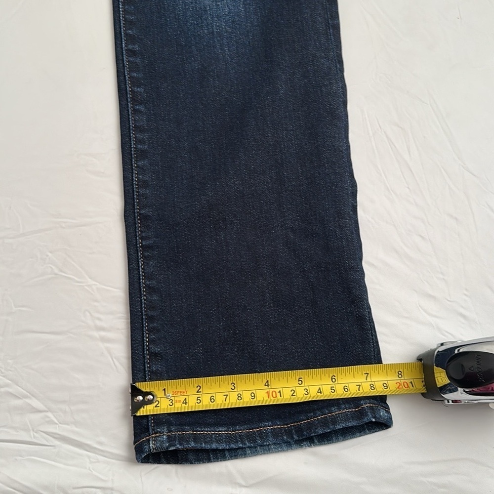 Lucky Brand mid rise sweet straight dark rinse blue jeans - Picture 13 of 14